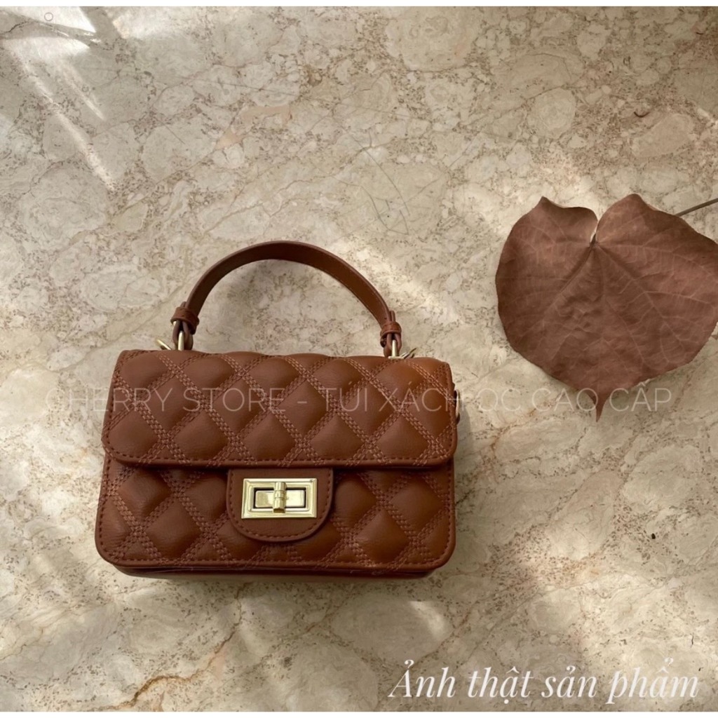 Túi xách nữ MiuMiu chần chỉ  trám siêu sang size 20