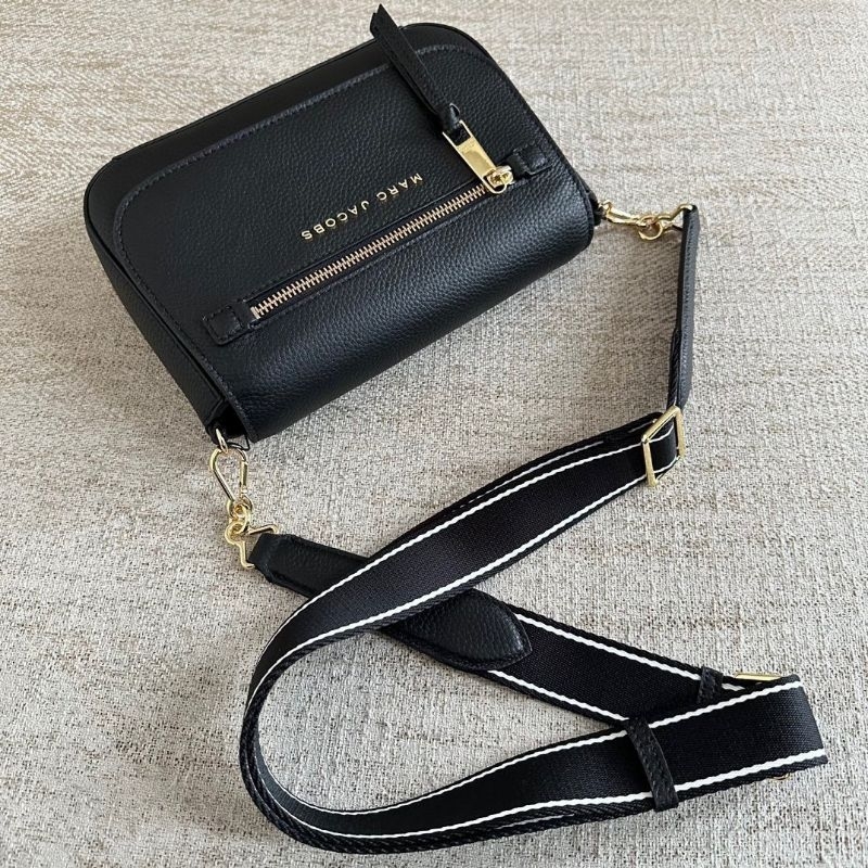 TÚI M@RC J@COBS LEATHER saddle crossbody,da thật nguyên chiếc siêu đẹp.