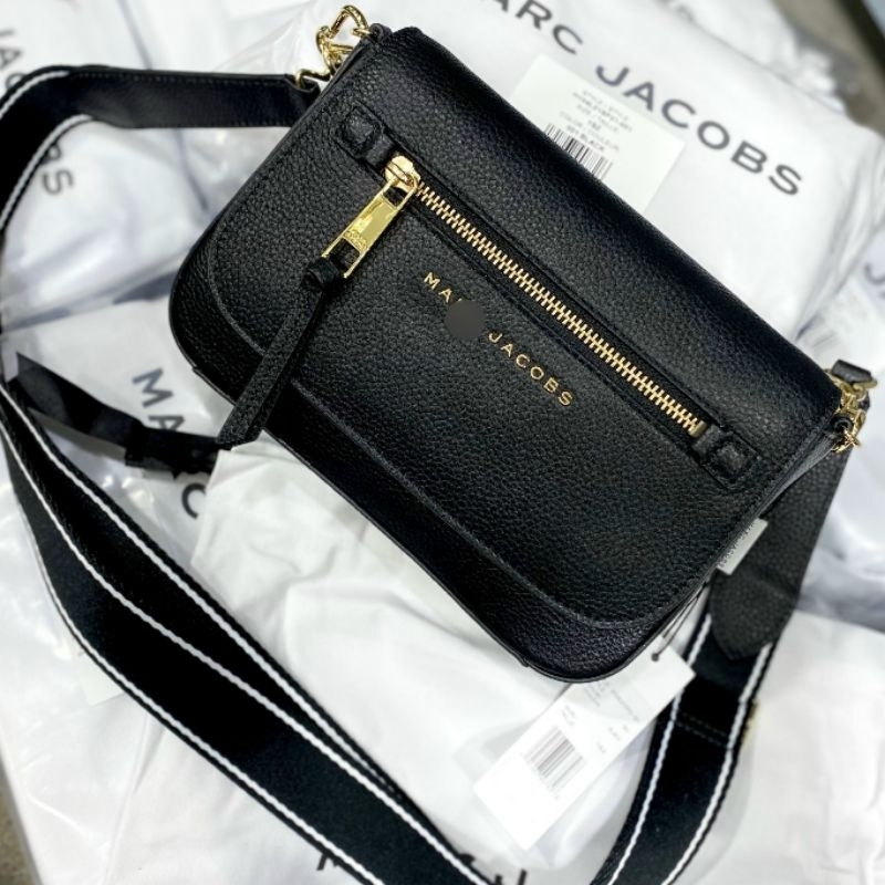 TÚI M@RC J@COBS LEATHER saddle crossbody,da thật nguyên chiếc siêu đẹp.