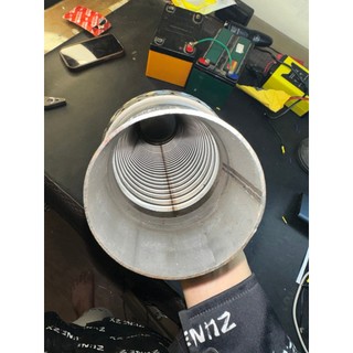Cổ xả mềm ô tô phi 75 các độ dài