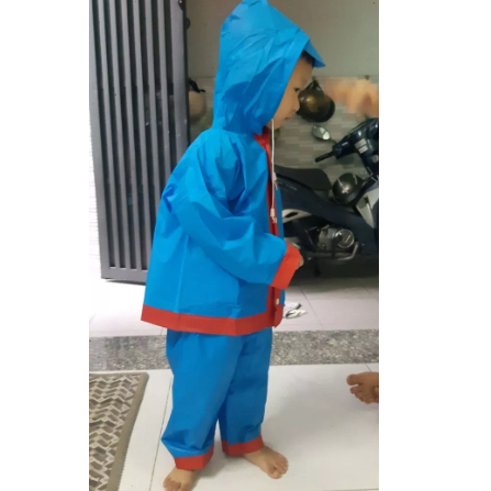 Áo mưa trẻ em, áo mưa BỘ cho bé xuất Nhật hình thú vui nhộn cho bé 2-10 tuổi