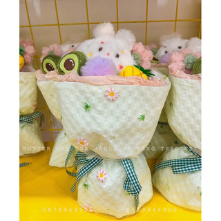 ❗️hàng loại 1❗️bó hoa thỏ bơ xanh pastel