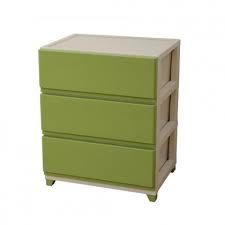 Tủ nhựa DECONY 3 ngănDCNW-3 màu xanh