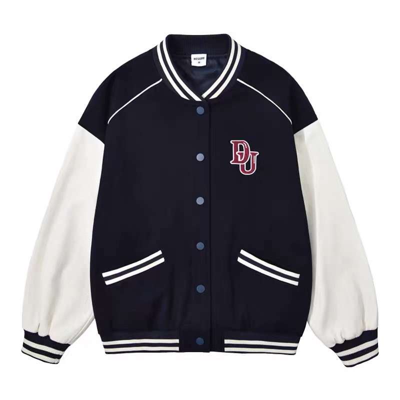 Bomber - Áo khoác bomber Dessu dáng varsity 101 MA125