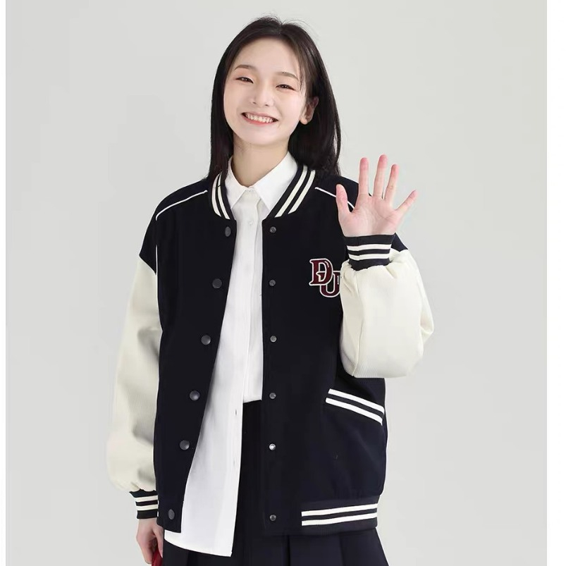 Bomber - Áo khoác bomber Dessu dáng varsity 101 MA125