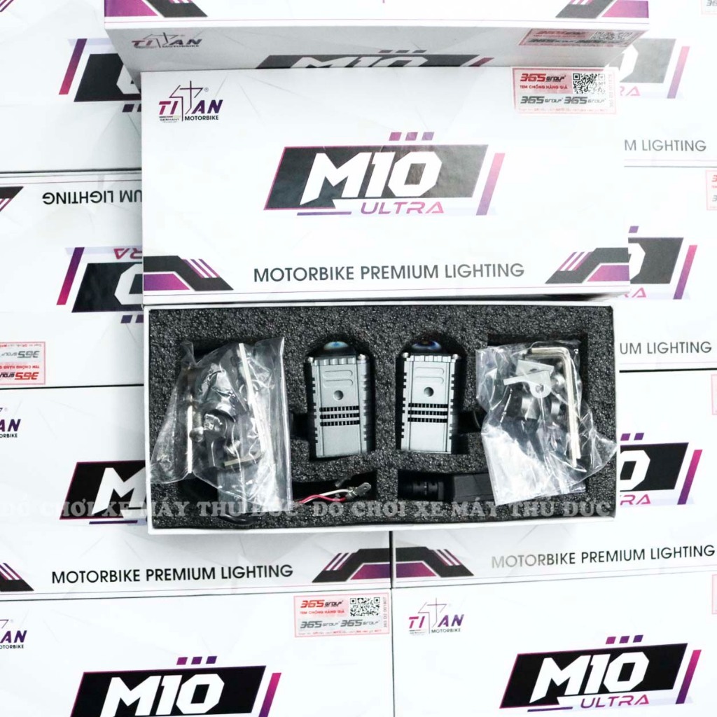 Đèn Bi Cầu M10 Ultra Đèn Trợ Sáng Chính Hãng