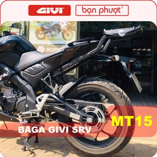 Baga Givi Sau Xe MT15 - Cảng GIVI MT15 - SRV MT15 - Bạn Phượt