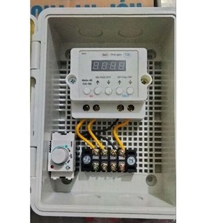 Hộp điều khiển máy cho tôm ăn tự động bộ hẹn giờ loại tốt