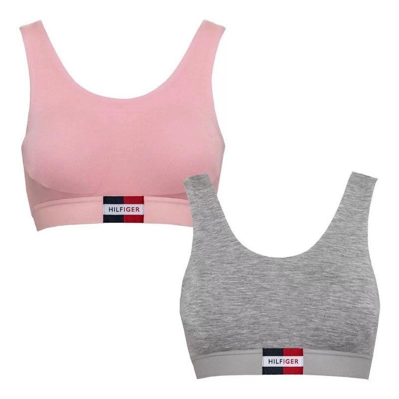 Set 2 áo bra tập Tommy. - dư xịn VNXK