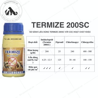 Diệt Trừ Mối Termize 200SC Lọ 50ml
