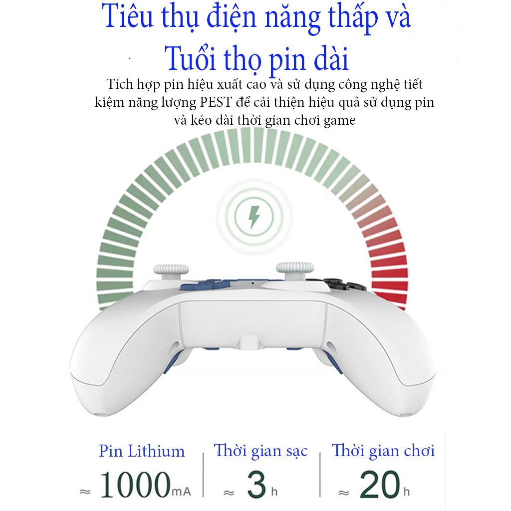Tay cầm chơi game fifa online 4 S820, Tay cầm chơi game bluetoolth có dây và không dây, Gamepad cho PC,IOS,Android