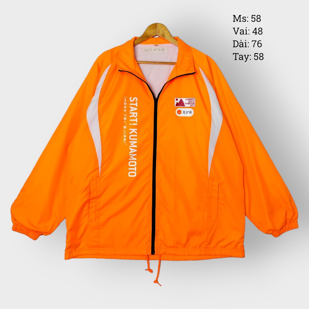 Áo khoác gió secondhand - Windbreaker jacket 2nd  - loại 1