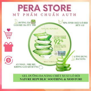GEL LÔ HỘI ALOE VERA 92% NATURE REPUBLIC