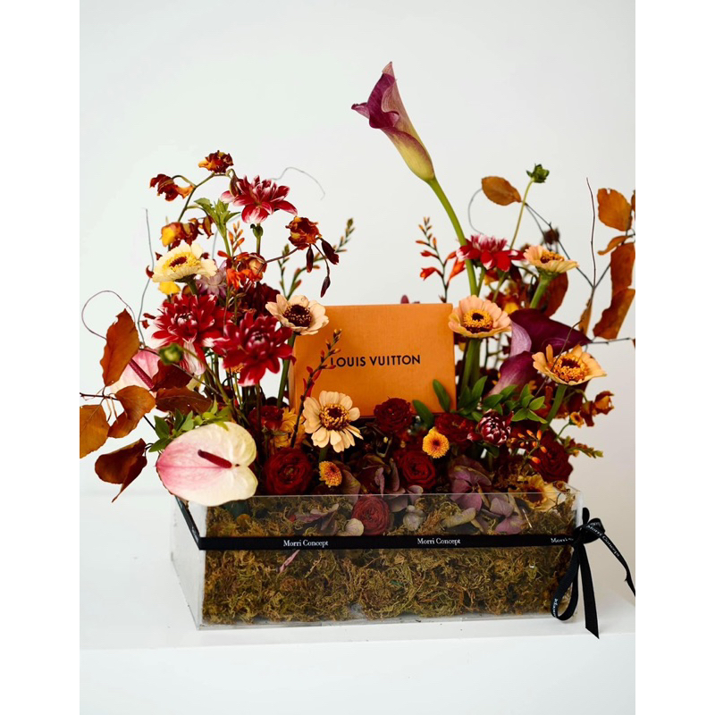 Khay đựng hoa tươi- Hộp trong suốt trưng bày, cắm hoa, sen đá