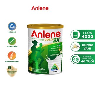 Sữa bột Anlene Gold 3X / 5X  Mới (trên 40 tuổi)