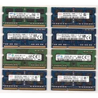 Ram Laptop 4gb Buss 1600 (12800S) DDR3L(PC3L) tháo máy mới 99% cực bền Bảo hành 12 tháng