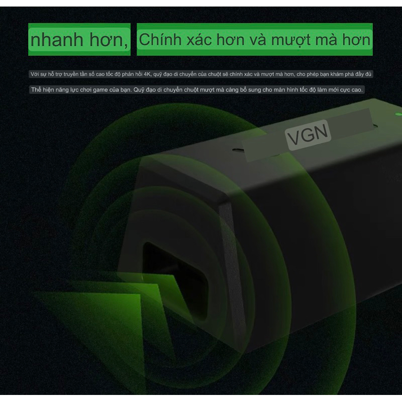 [SẴN GIAO NGAY] Bộ thu phát không dây 4K chuột VGN F1 Pro Max/ F1 Moba / và chuột VXE R1 Pro / R1 Promax ~ Dongle 4K | BigBuy360 - bigbuy360.vn