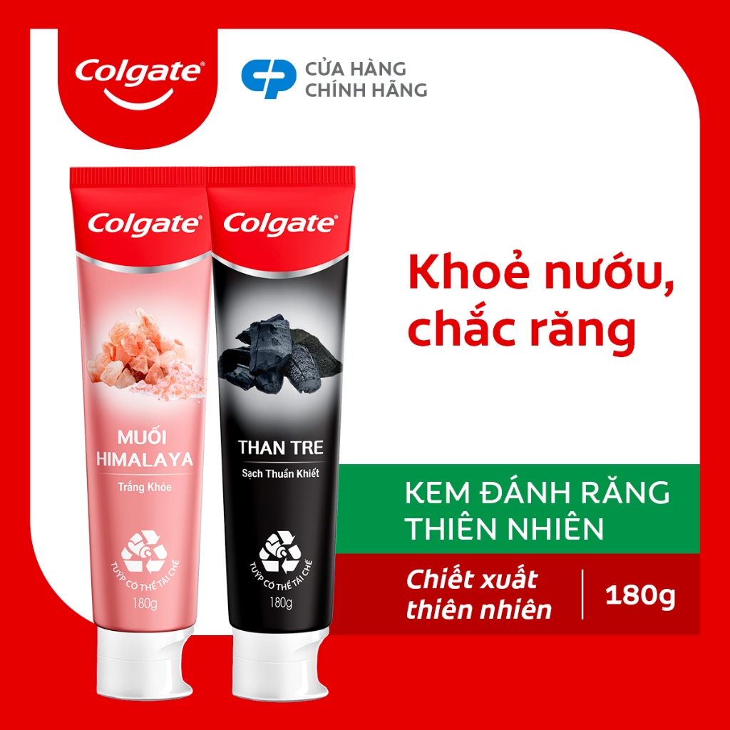 Kem đánh răng Colgate chiết xuất từ thiên nhiên, thuần chay 180g