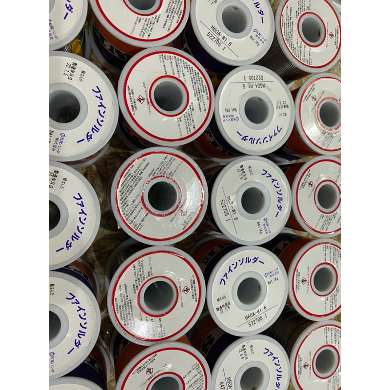 Thiếc hàn 60/40 sợi 1.6 ly cuộn 1KG mối hàn bóng