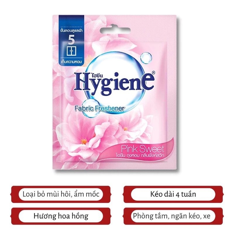 Túi thơm Hygiene treo phòng siêu thơm