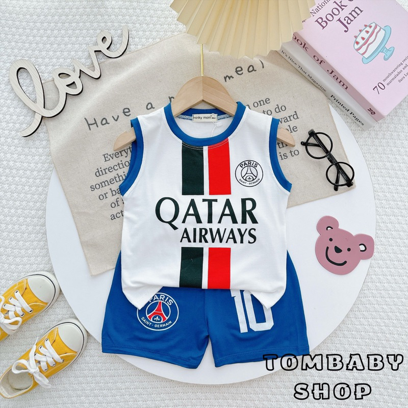 Ba lỗ thun lạnh thể thao cho bé 10-18 kí