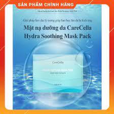 Mặt nạ dưỡng da CareCella-CareCella Hydra Soothing Mask Pack - gcoop hộp 5 miếng cấp ẩm làm dịu da trắng mướt như lụa