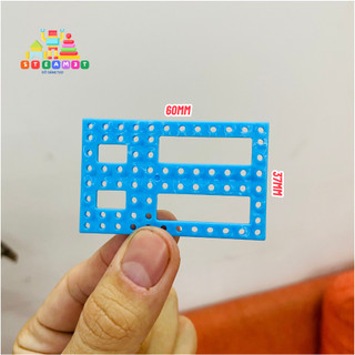 Tấm nhựa lỗ 60x37mm lỗ 2mm DIY - LK0066