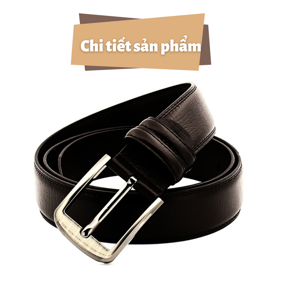 Dây Nịt Nam Da PU Thời Trang - Thắt Lưng Nam Siêu Bền Đẹp, Tặng Kèm Hộp Thương Hiệu Racadoy | TLKIM