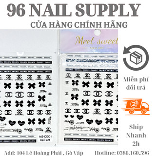 Miếng dán móng tay 3D - Sticker nổi 3D dán móng chủ đề con bướm 8 mẫu (lẻ 1 tấm)