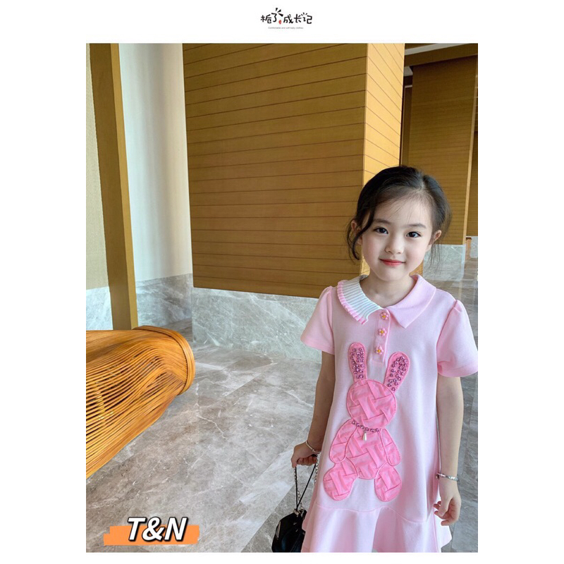 Đầm đuôi Cá bé gái 10-30kg, đầm cá sấu cổ trụ Siêu đẹp