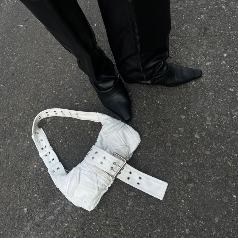 EMBROIDERY STUDS BAG - LINISS