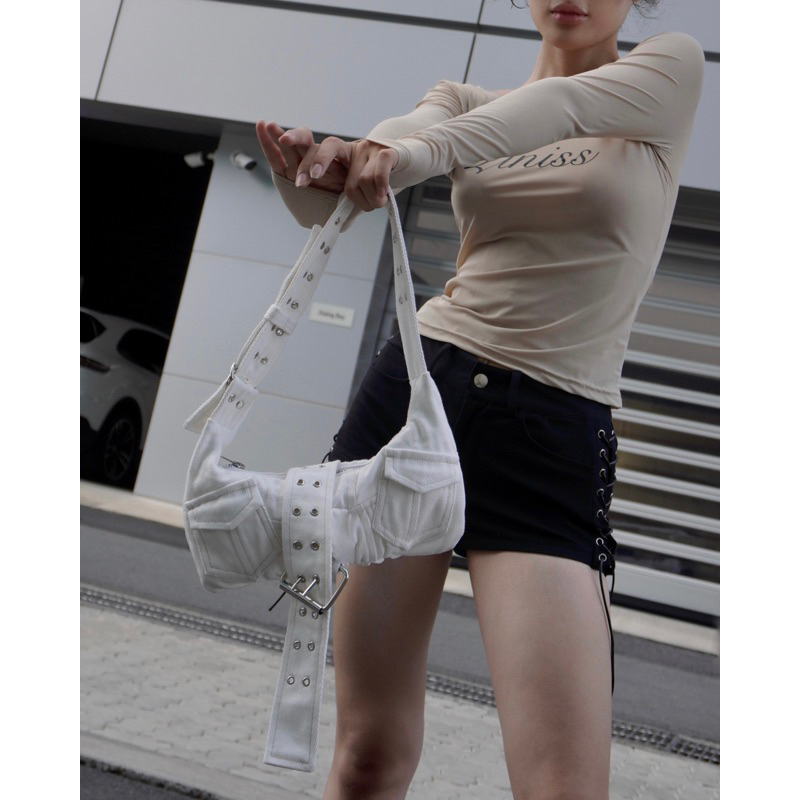 EMBROIDERY STUDS BAG - LINISS