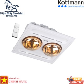 Đèn sưởi nhà tắm âm trần Kottmann K9R K9S K1A K6