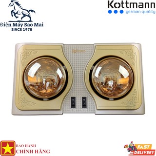 Đèn sưởi nhà tắm treo tường Kottmann K2B-H K2B-Q