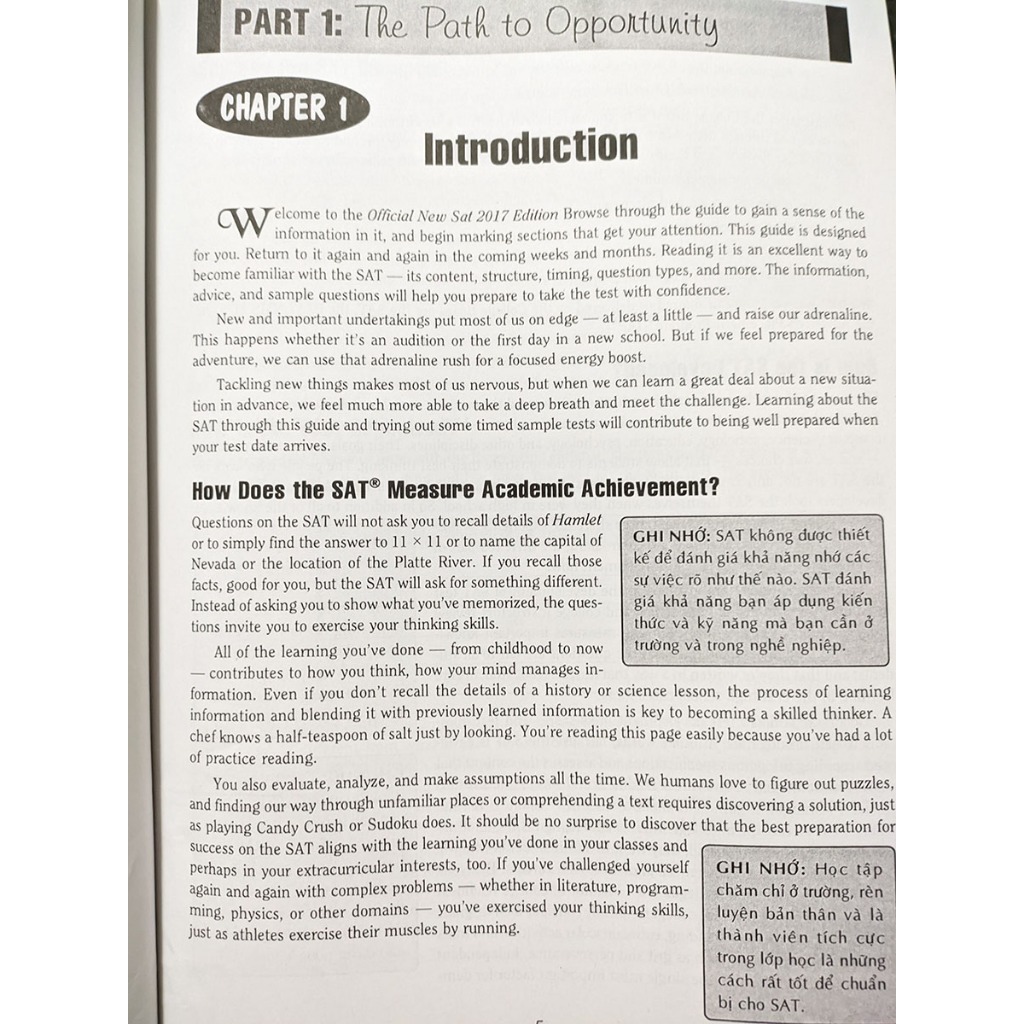 Sách - The Official New SAT - 2017 edition