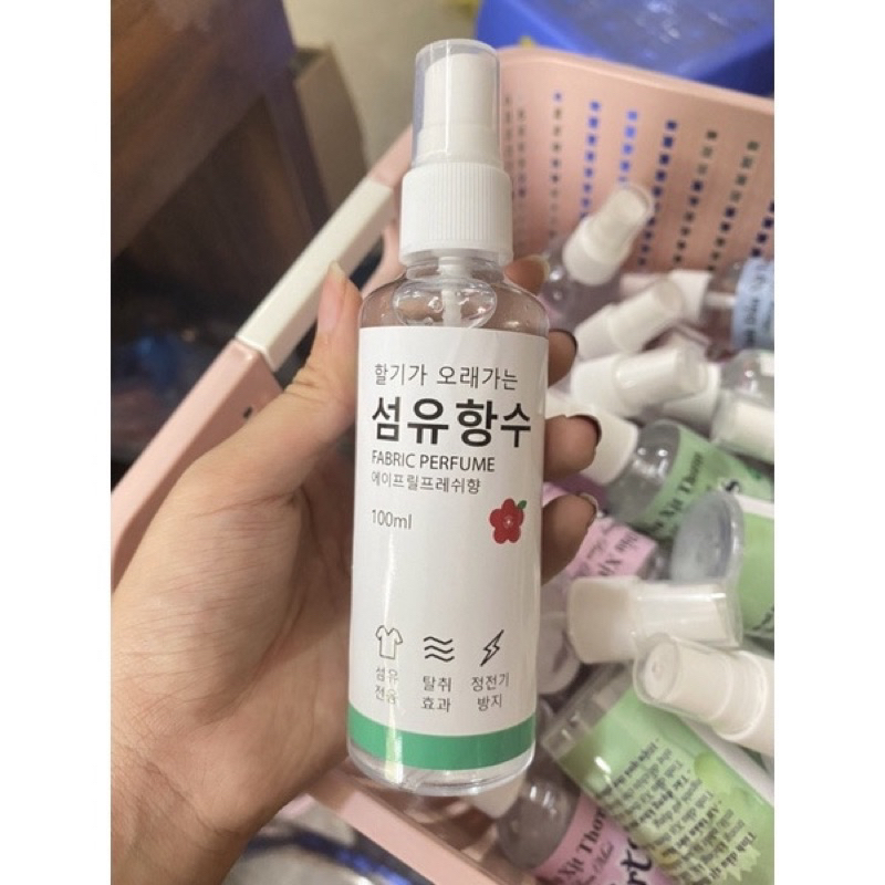 Xịt thơm phòng, quần áo Hàn quốc hương hoa anh đào 100ml