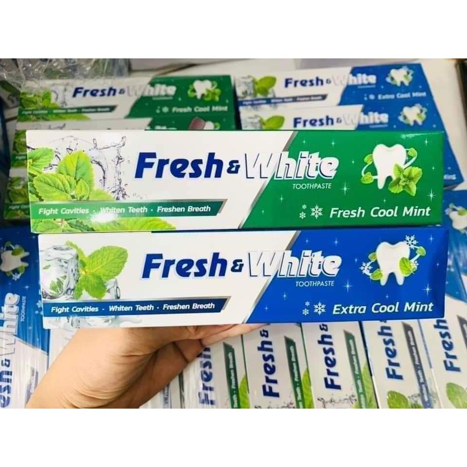 Kem Đánh Răng Fresh & White Lion 160g Thái Lan