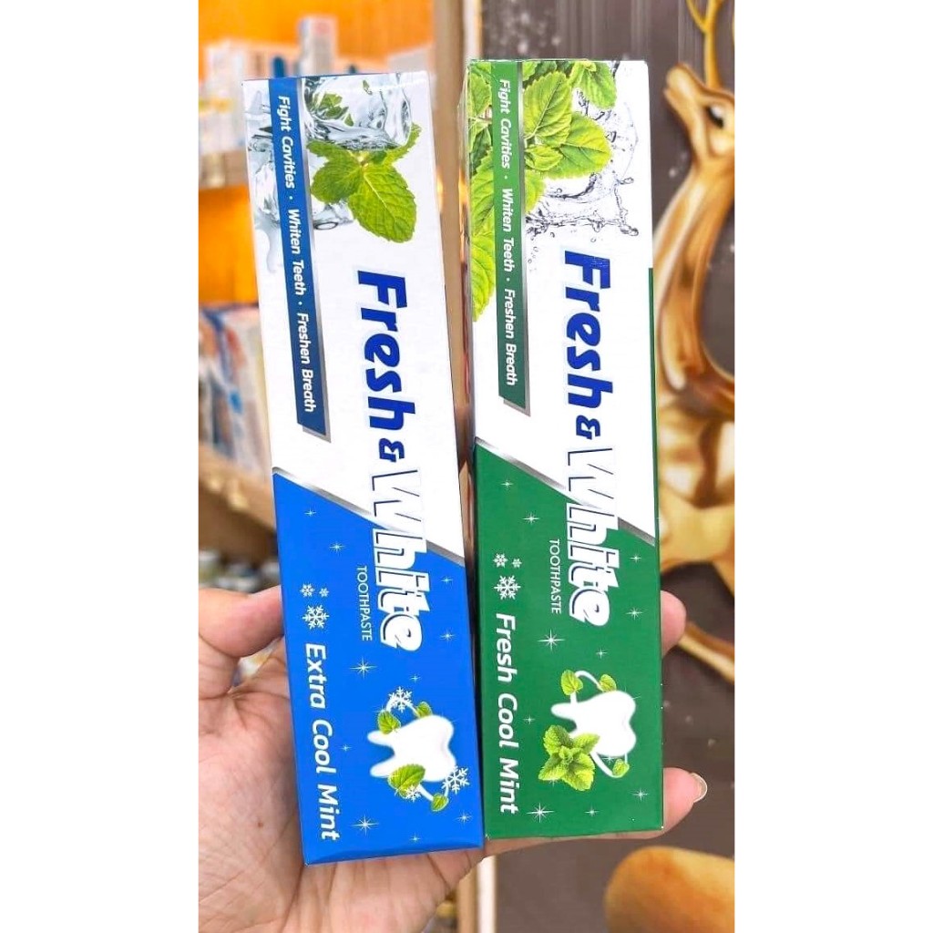 Kem Đánh Răng Fresh & White Lion 160g Thái Lan