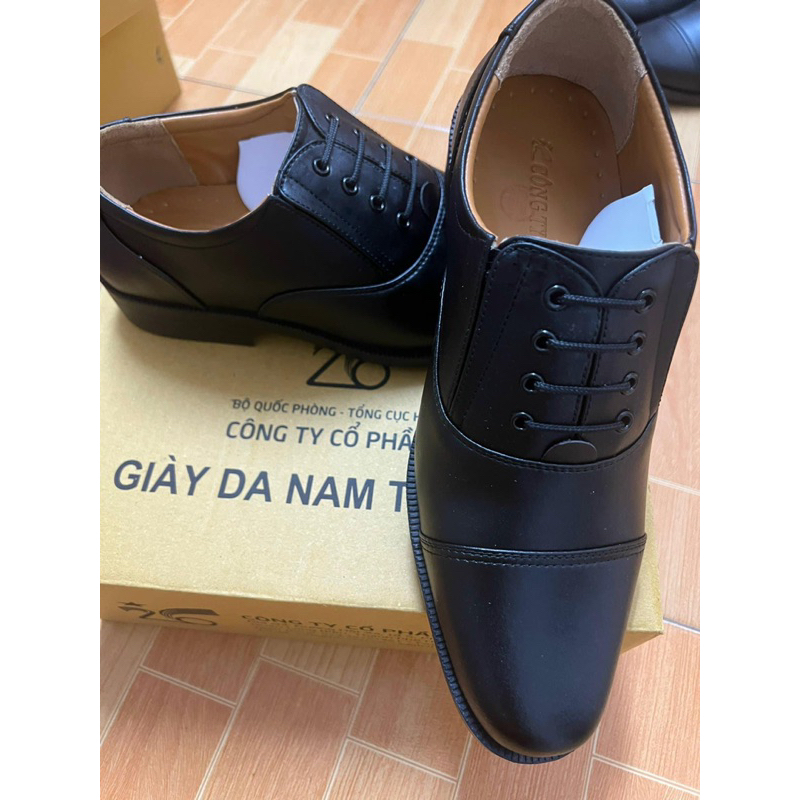 Giầy da nam giả dây hàng chuẩn xịn da bò thật