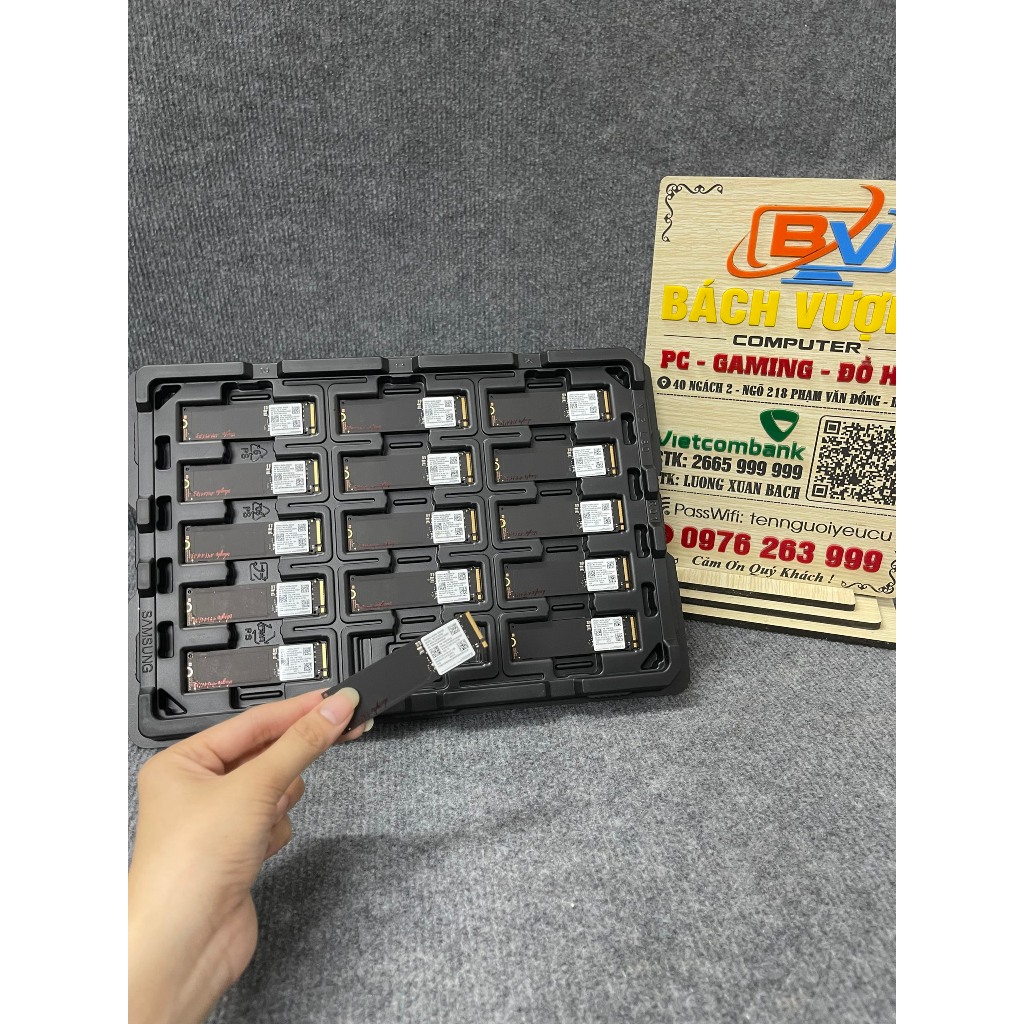 Ổ cứng SSD M2-PCIe 256GB Samsung  NVMe Bảo Hành 3 Tháng