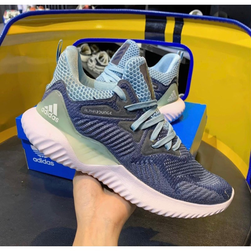 Giày Thể Thao Sneaker Alphabounce Xanh
