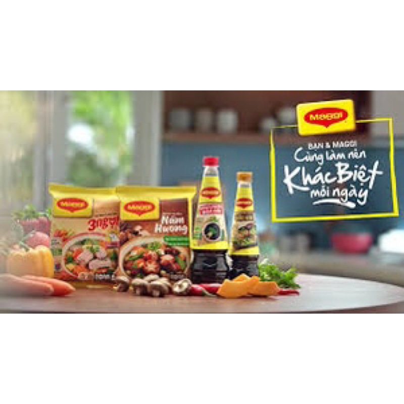 Bịch 800g hạt nêm chay nấm hương Maggi Nestle