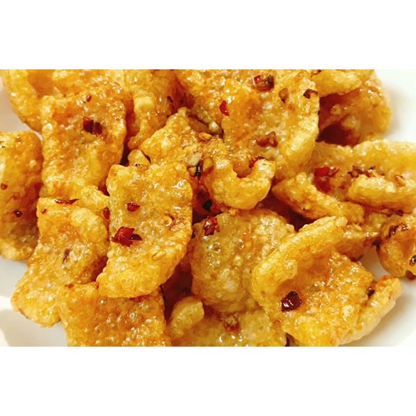 Da Heo Tỏi ớt 250.gram - Giòn Ngon - Đậm Vị