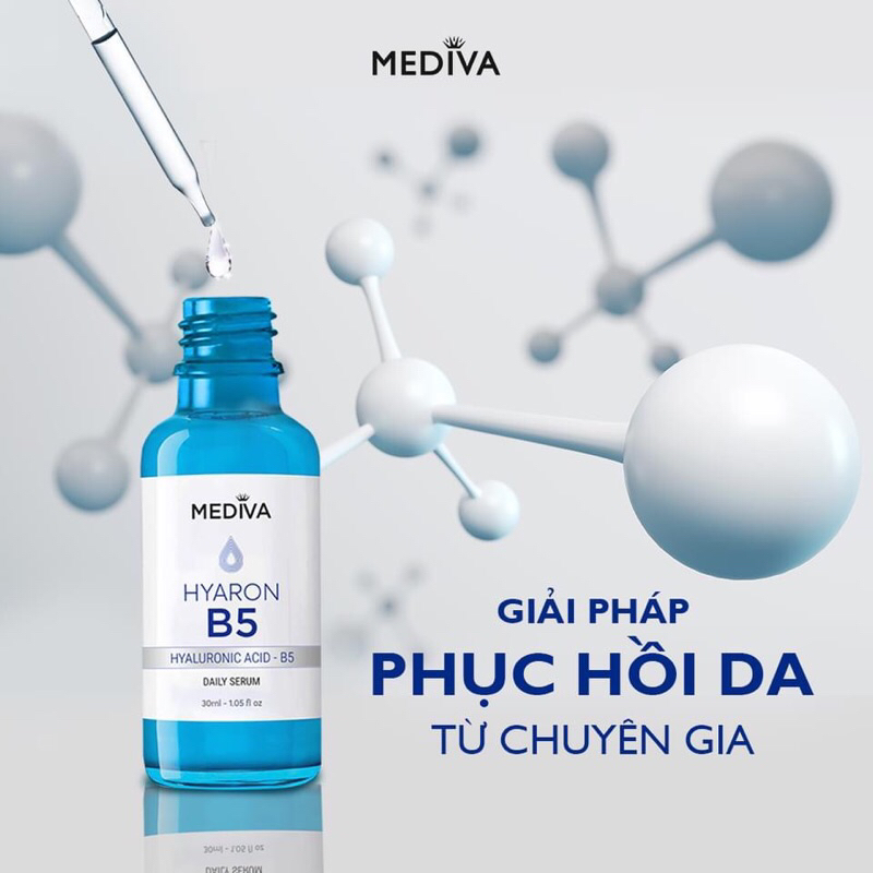 Serum B5 Mediva siêu cấp ẩm phục hồi da chính hãng
