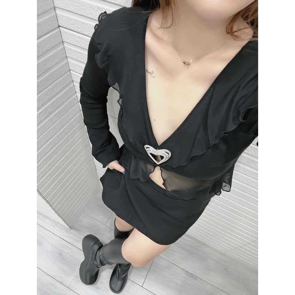 B219 - ÁO KHOEN TRÁI TIM