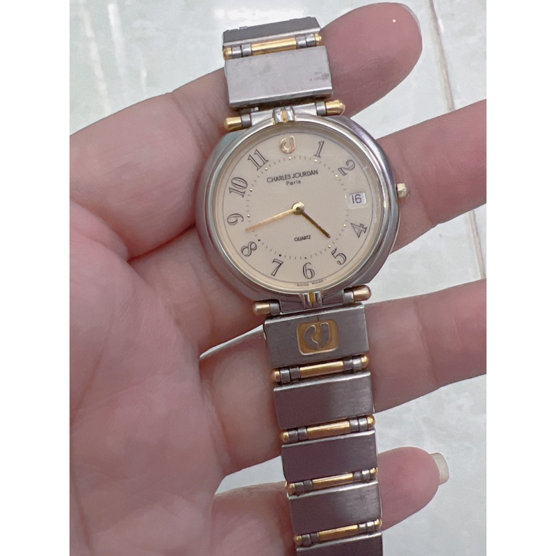 đồng hồ nữ hiệu Charles jourdan Paris quartz