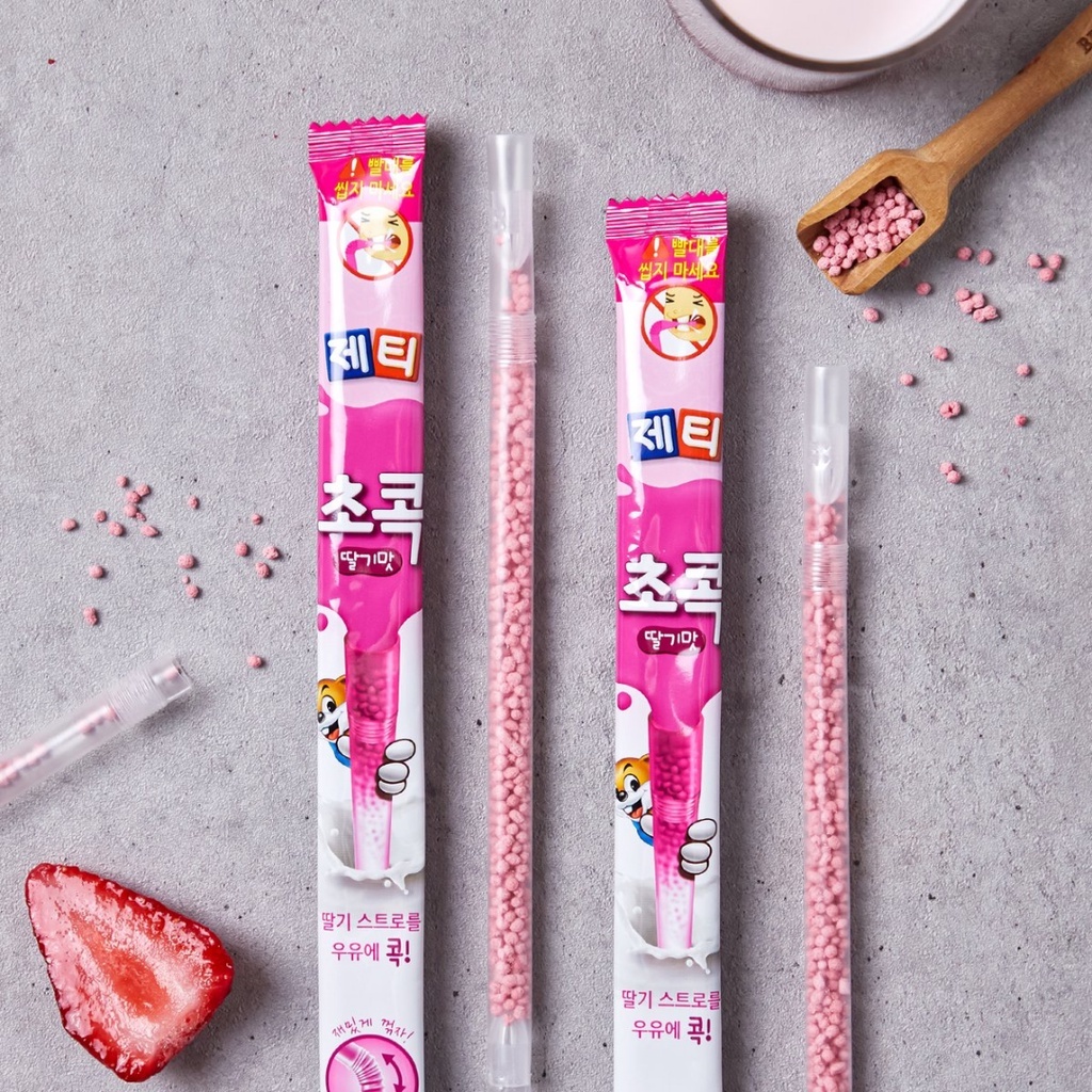 Ống hút đổi vị sữa Chok Chok cho bé - 5 cây/10 cây