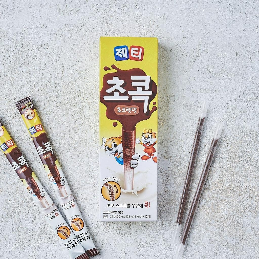 Ống hút đổi vị sữa Chok Chok cho bé - 5 cây/10 cây