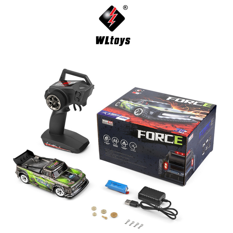Xe điều khiển Mini Drift Wltoys 284131 Baron 1/28 có esc và servo gầm kim loại tốc độ cao 30km/h