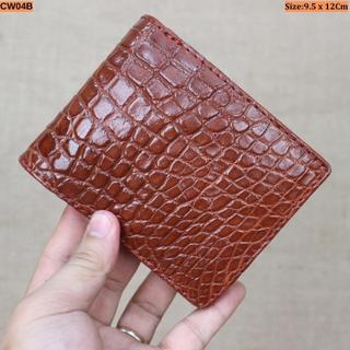 Ví Ngang 2 Mặt Cá Sấu Mã CW04B || Có Giấy Chứng Nhận Nguồn Gốc Cá Sấu